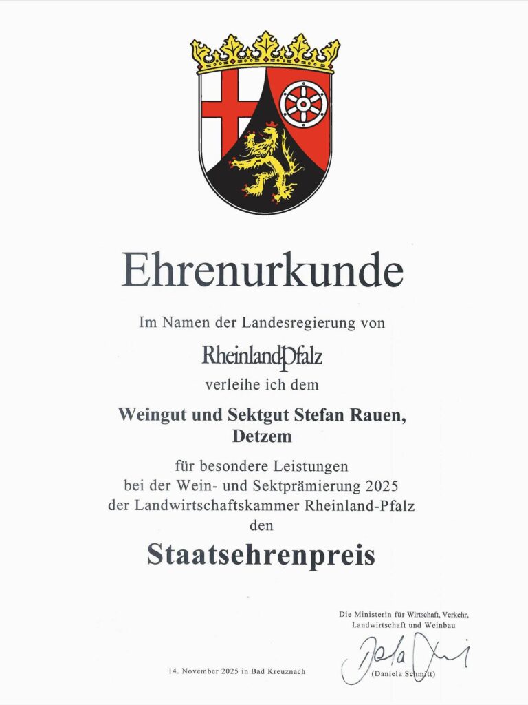 Instagram post from weingut.rauen. This post is in position 1.