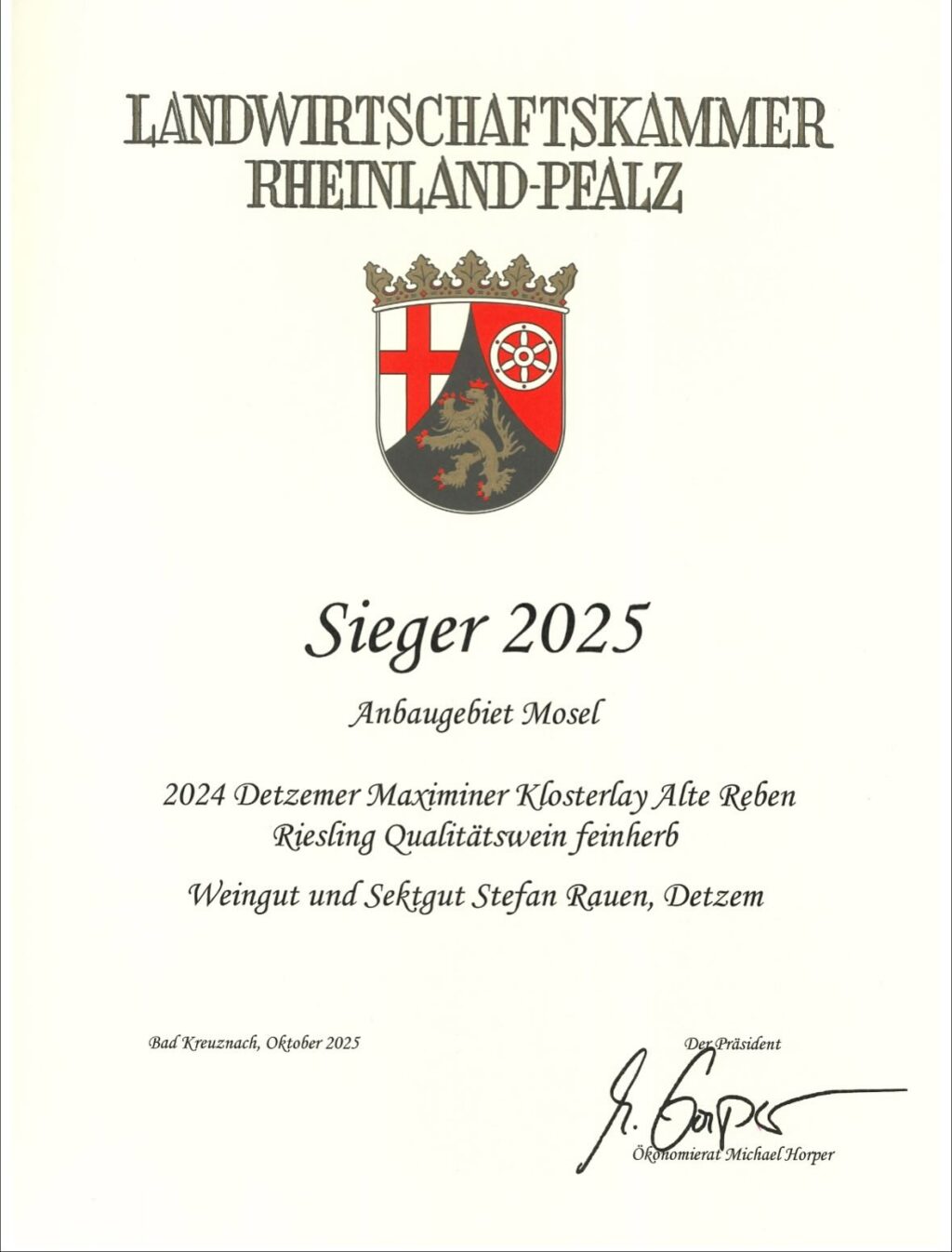 Instagram post from weingut.rauen. This post is in position 3.